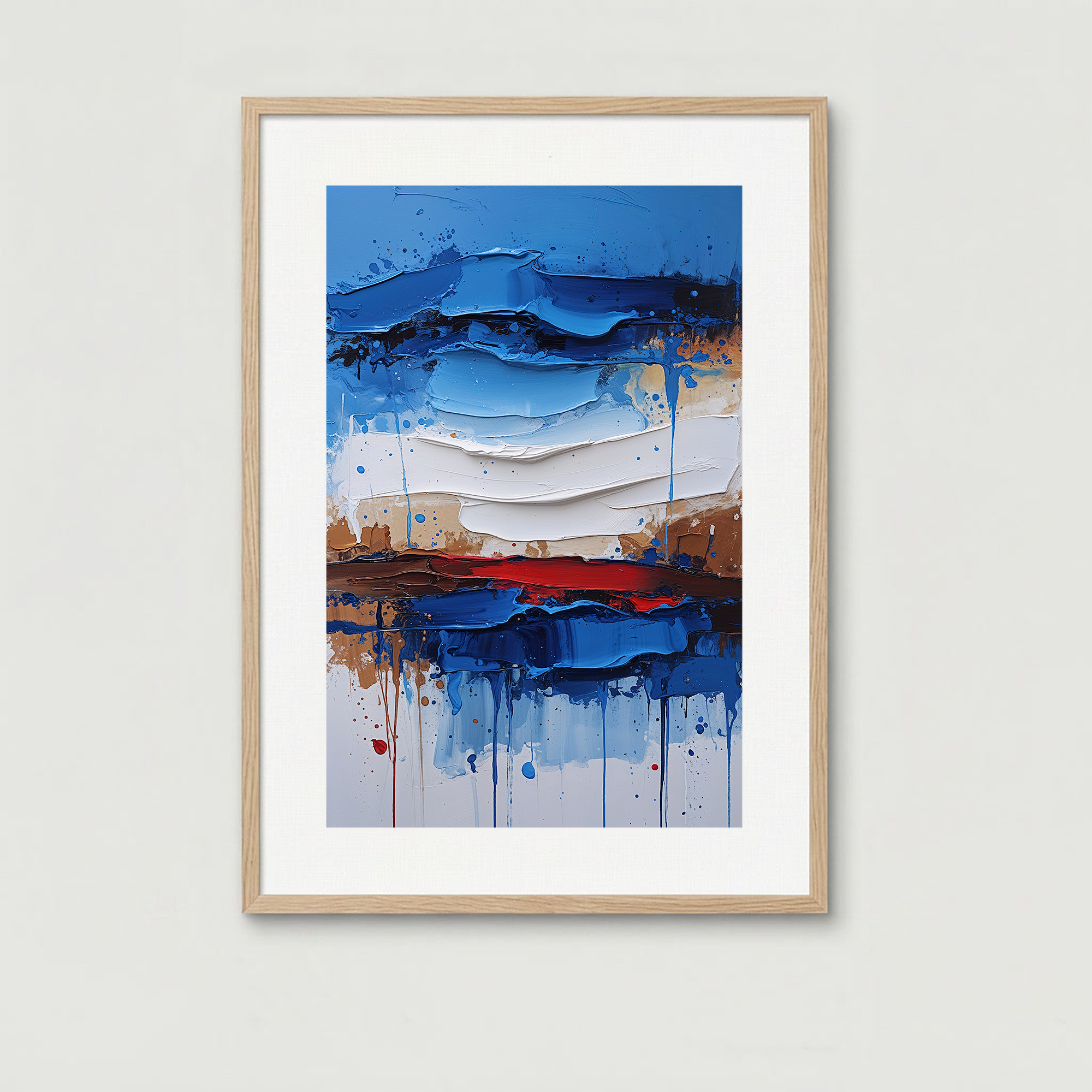 Abstract Layers Art Print | Digital Download