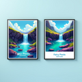 Fairy Pools Scotland Landscape Art Print | Digital Download
