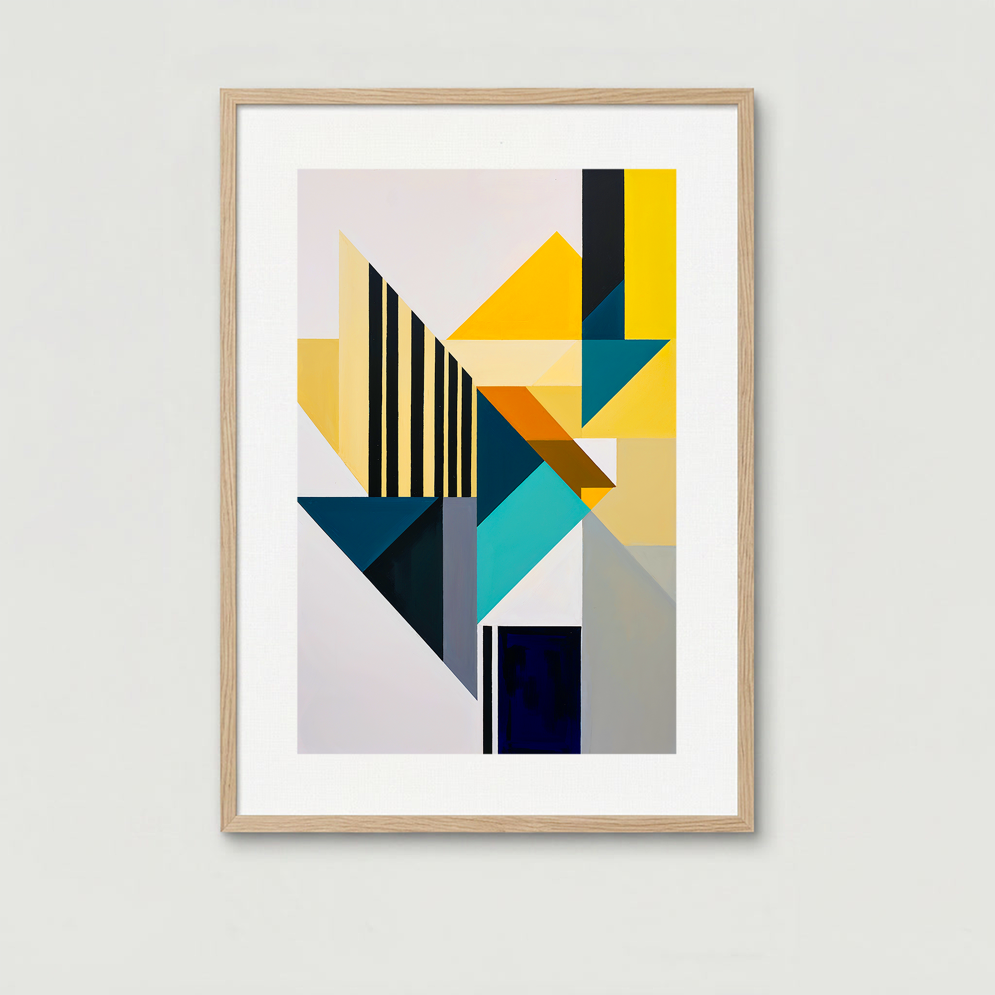 Abstract Geometric Art Print | Digital Download
