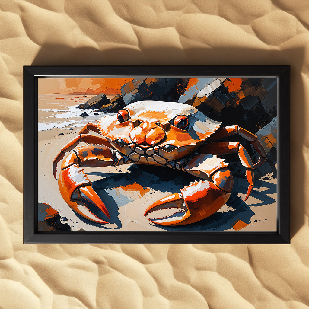 Abstract Crab Art Print | Digital Download