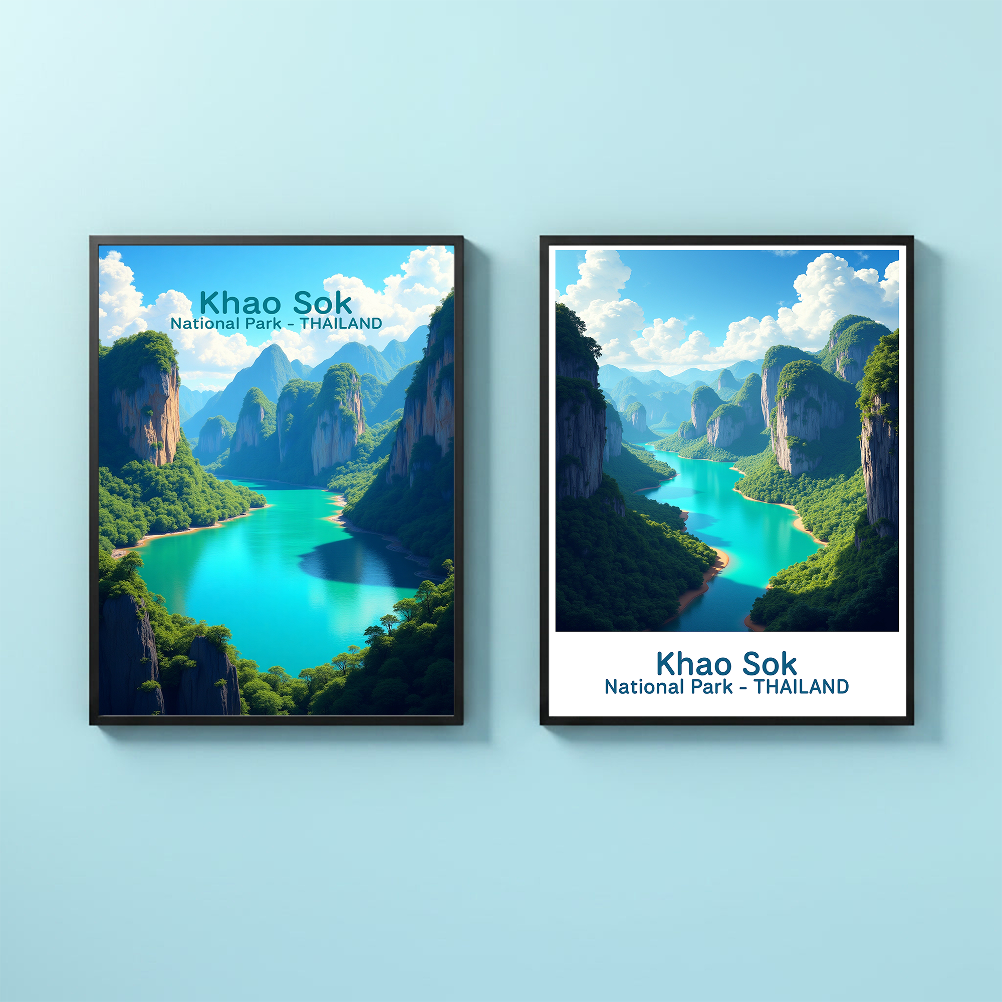 Khao Sok National Park Poster | Digital Download