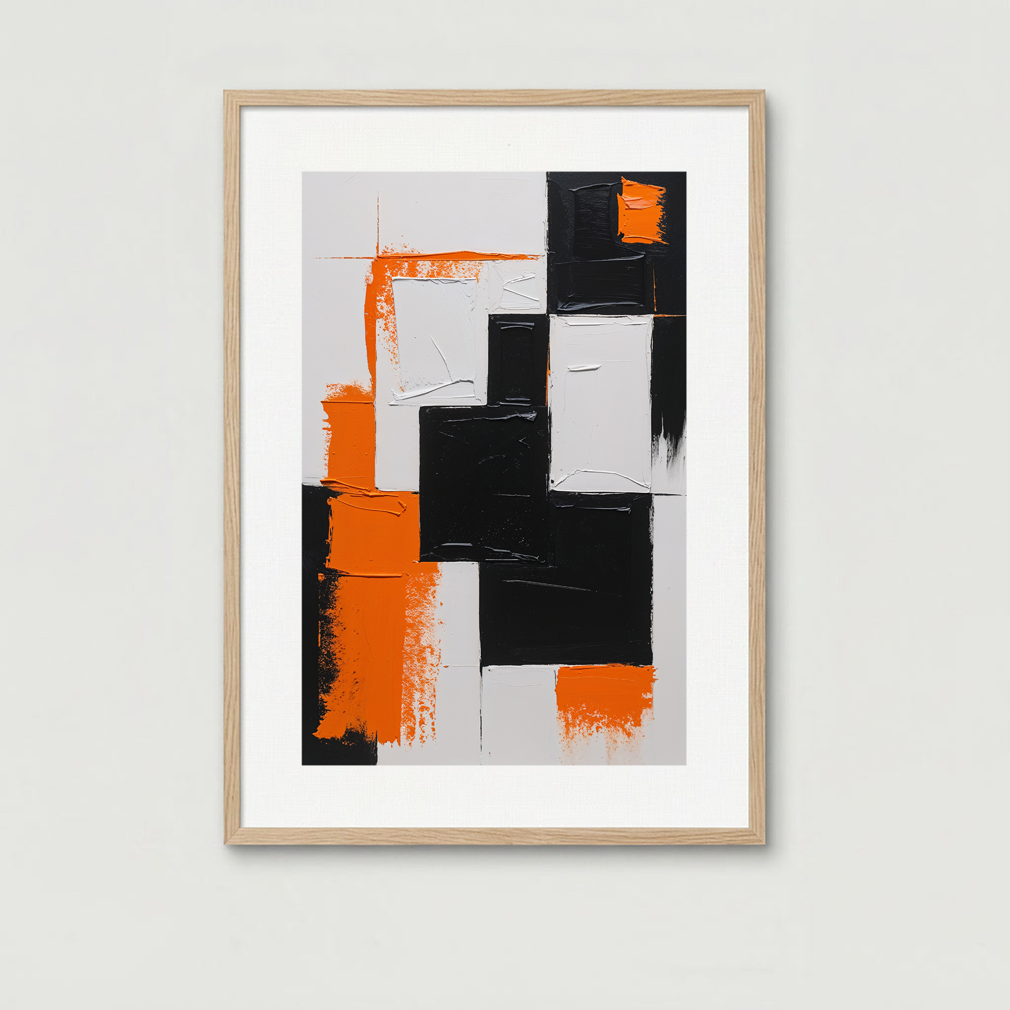 Abstract Gridlock Art Print | Digital Download