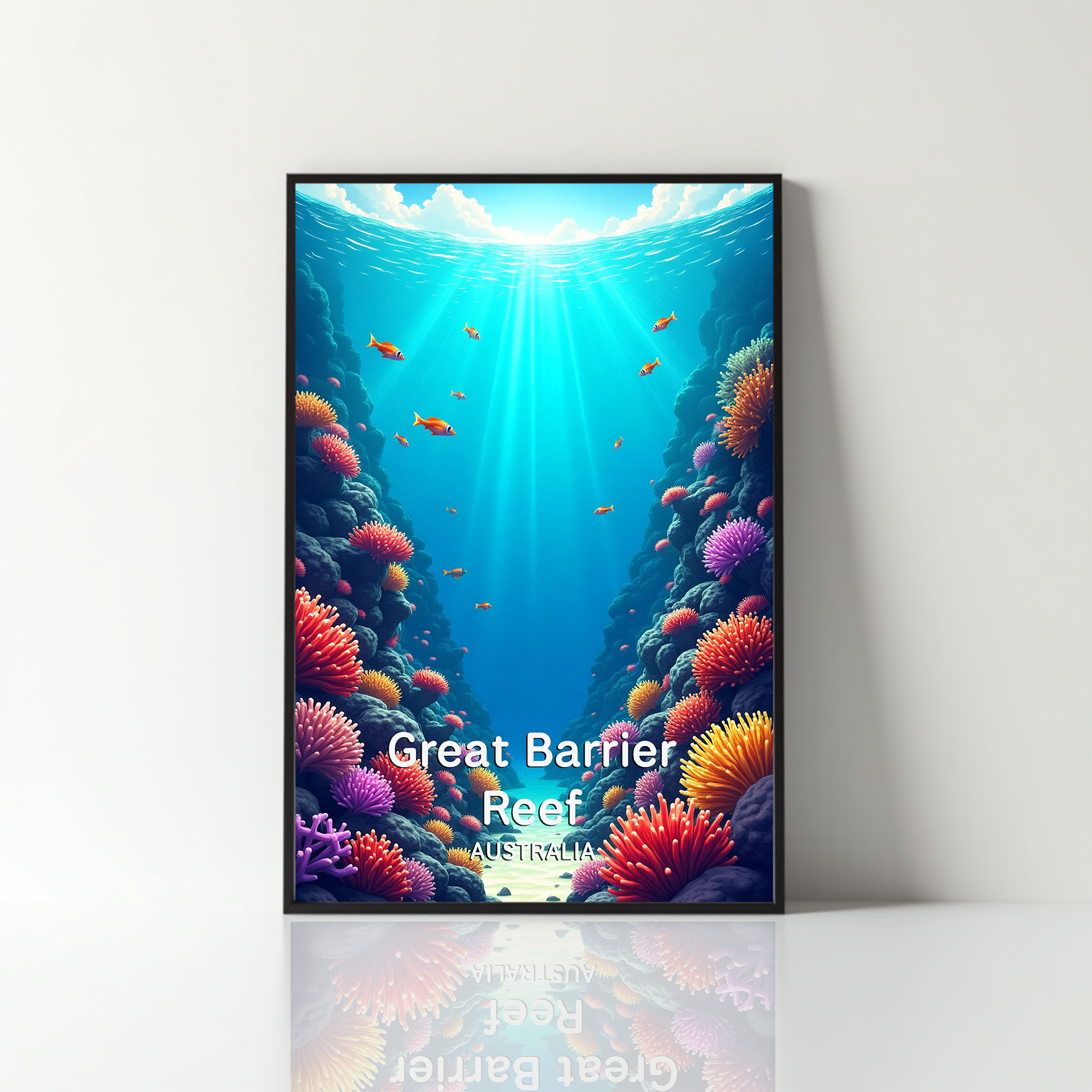 Great Barrier Reef Poster | Digital Download