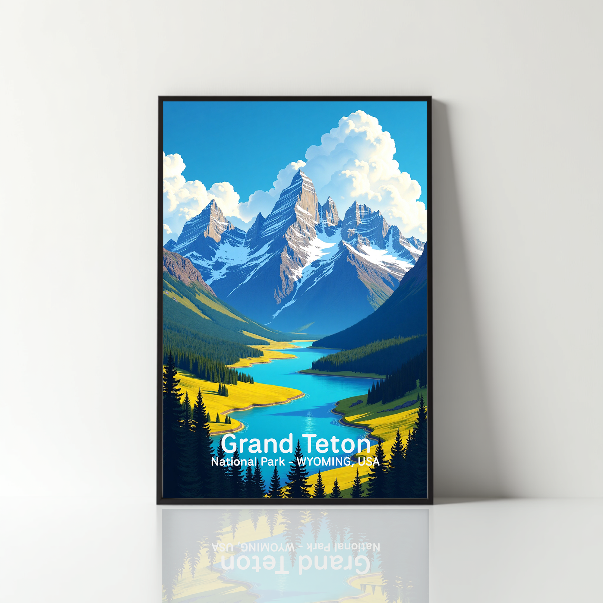 Grand Teton National Park Poster | Digital Download
