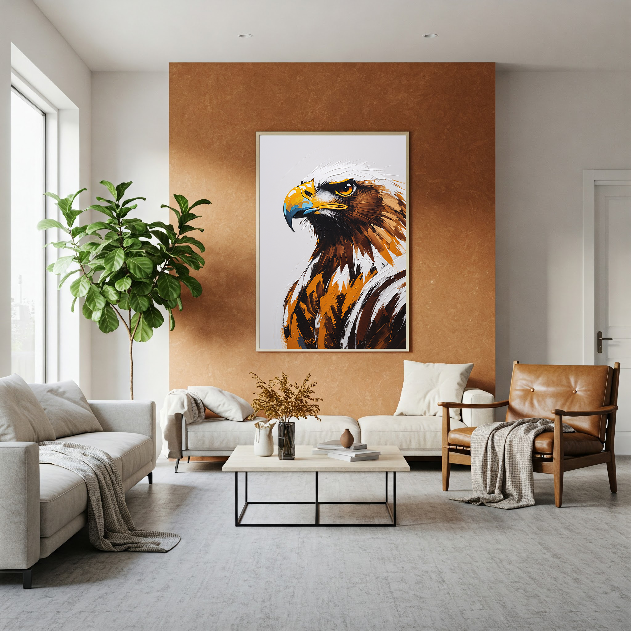 Abstract Eagle Wall Art | Digital Download