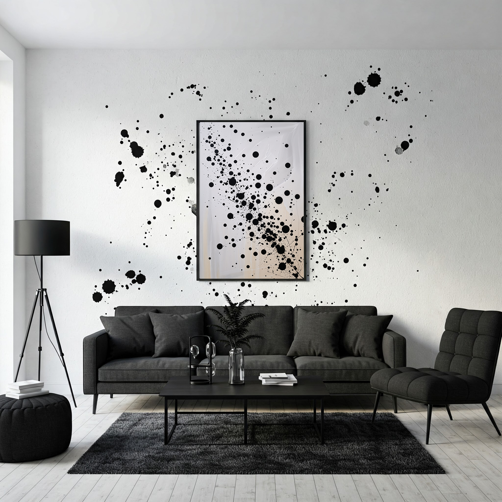 Abstract Ink Dispersion Art Print | Digital Download