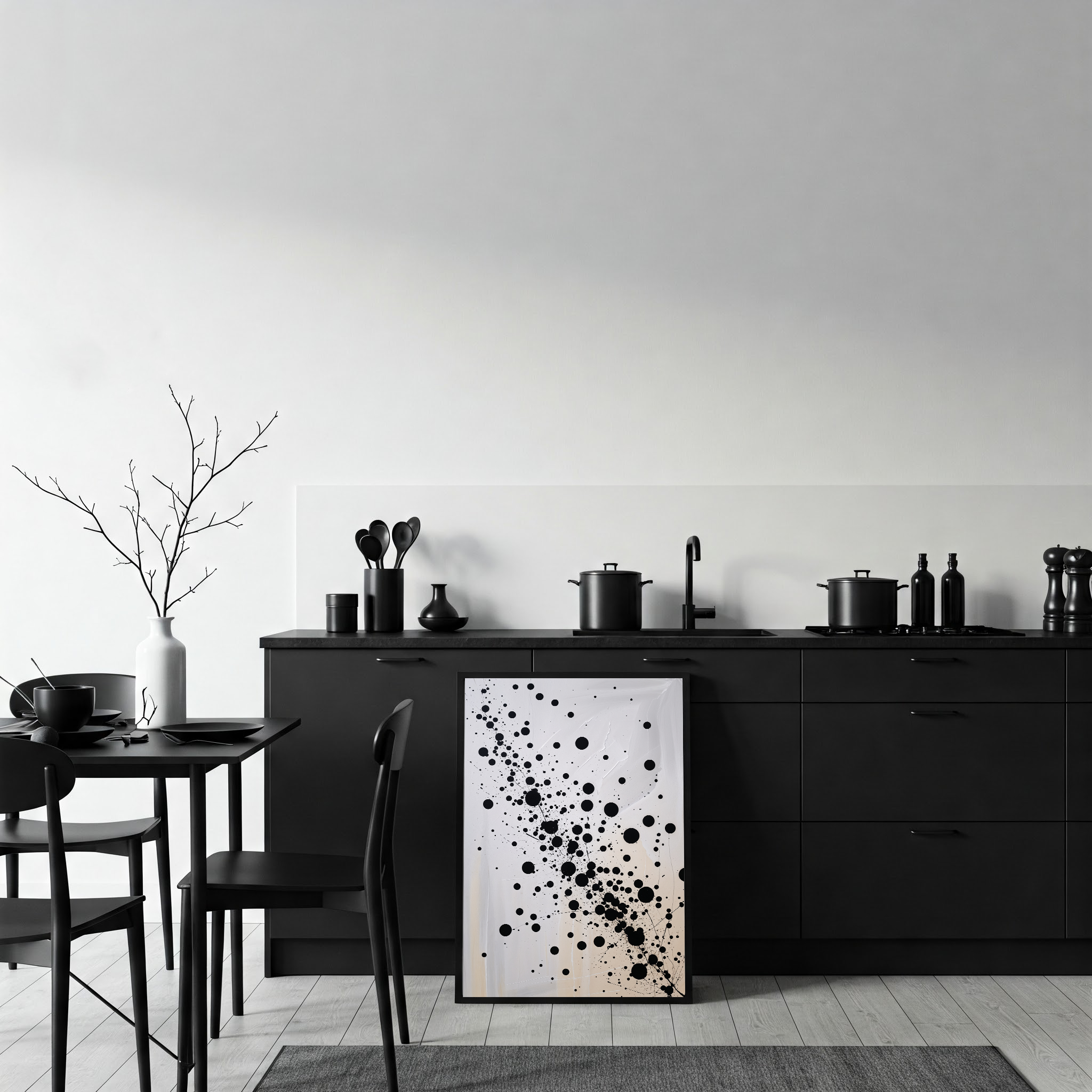 Abstract Ink Dispersion Art Print | Digital Download
