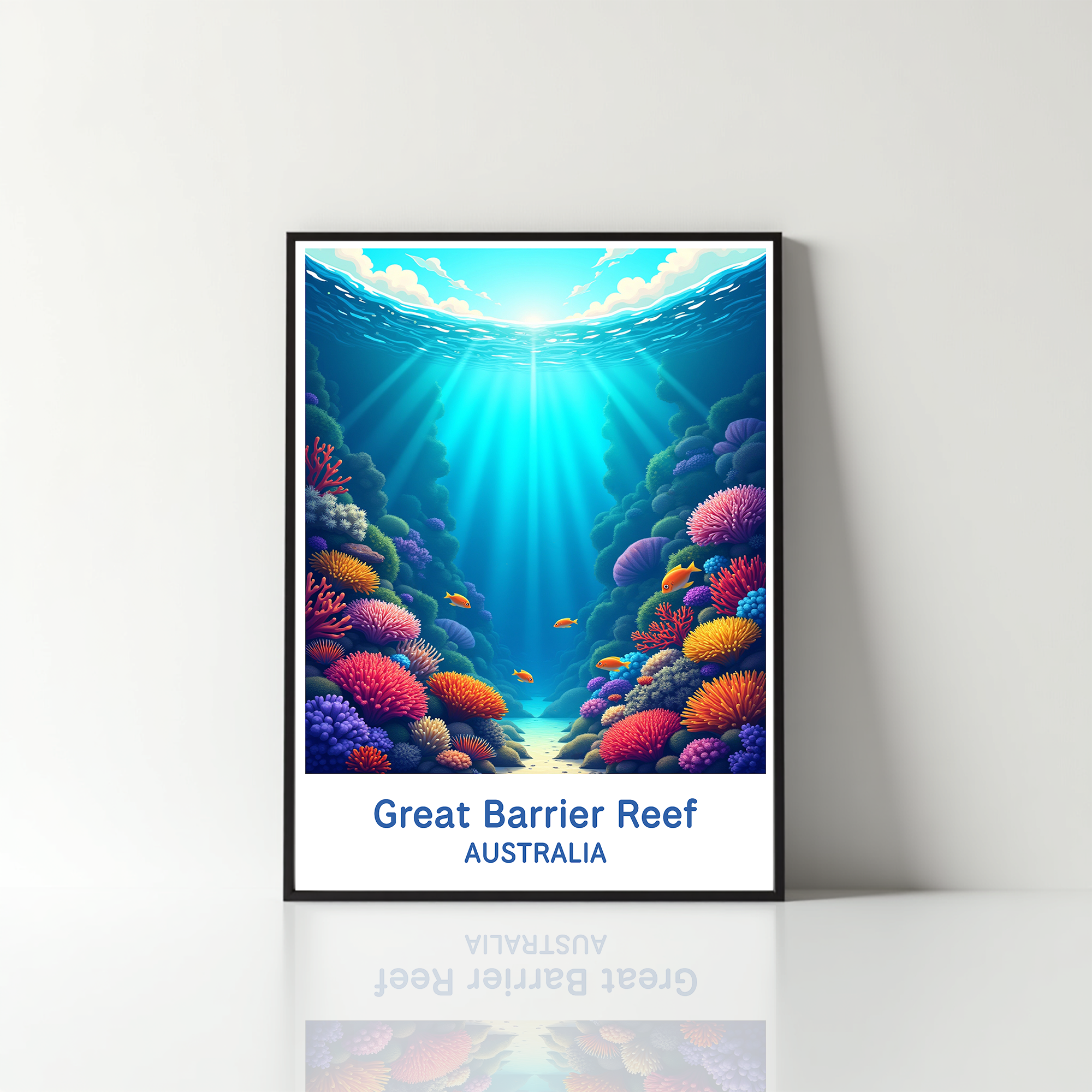 Great Barrier Reef Poster | Digital Download