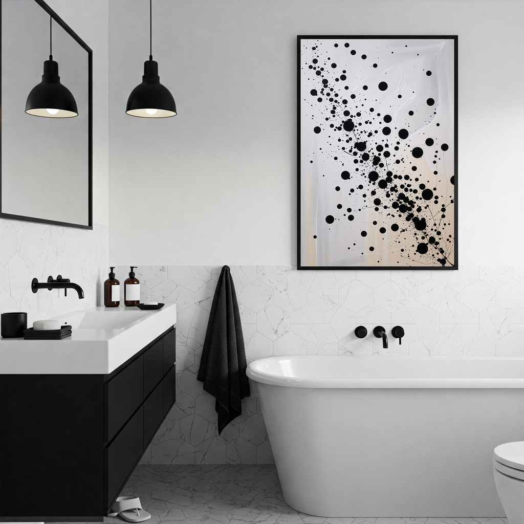 Abstract Ink Dispersion Art Print | Digital Download