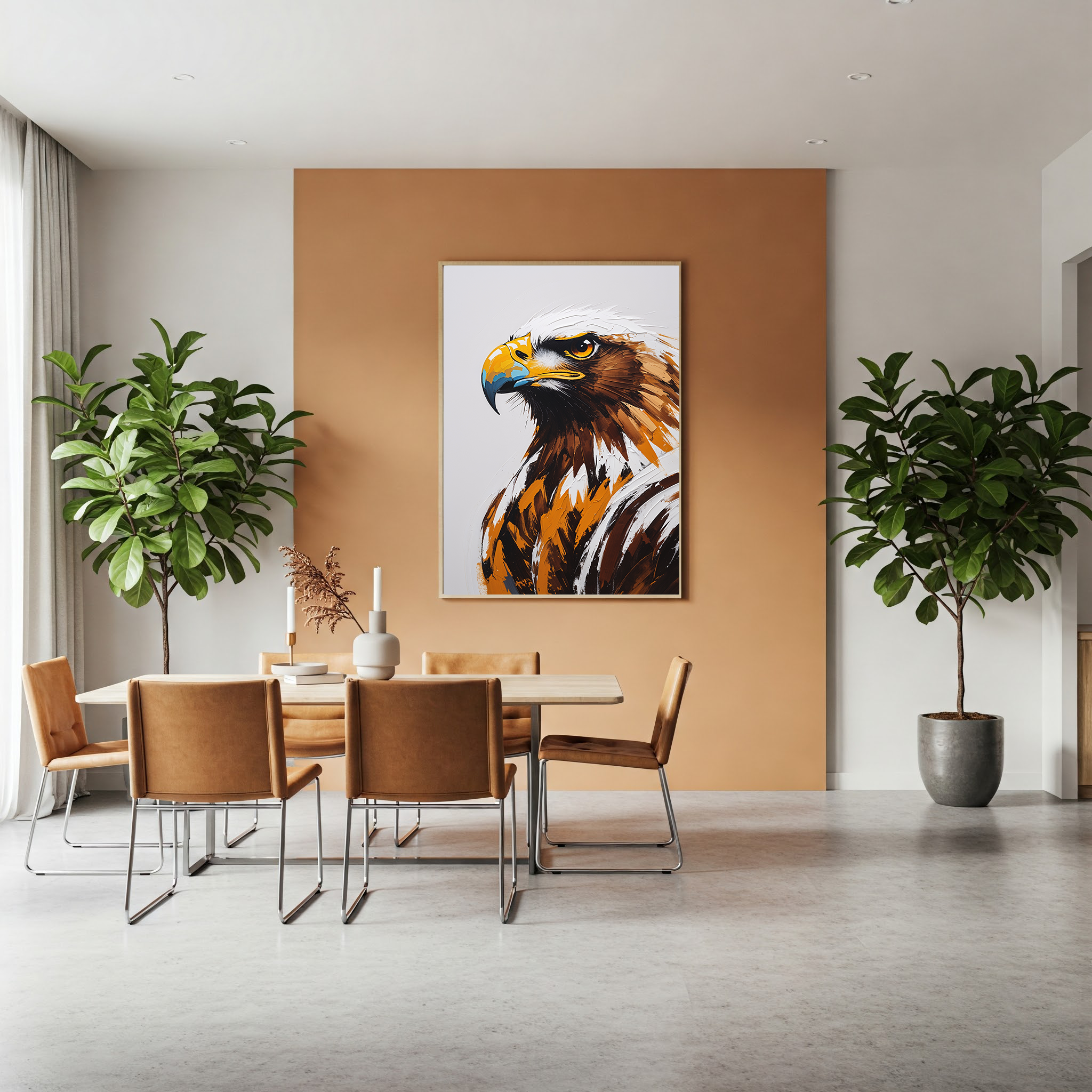 Abstract Eagle Wall Art | Digital Download