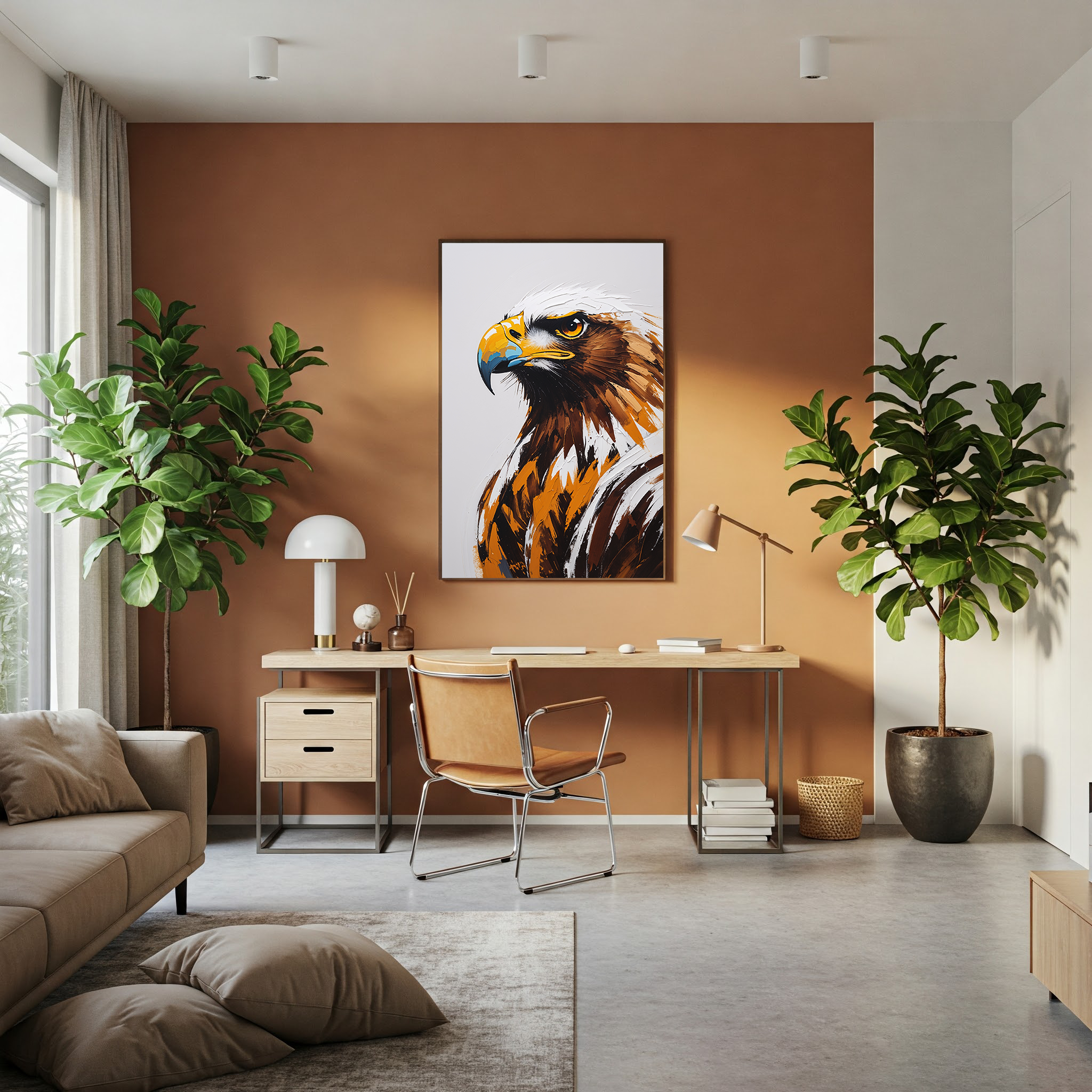 Abstract Eagle Wall Art | Digital Download
