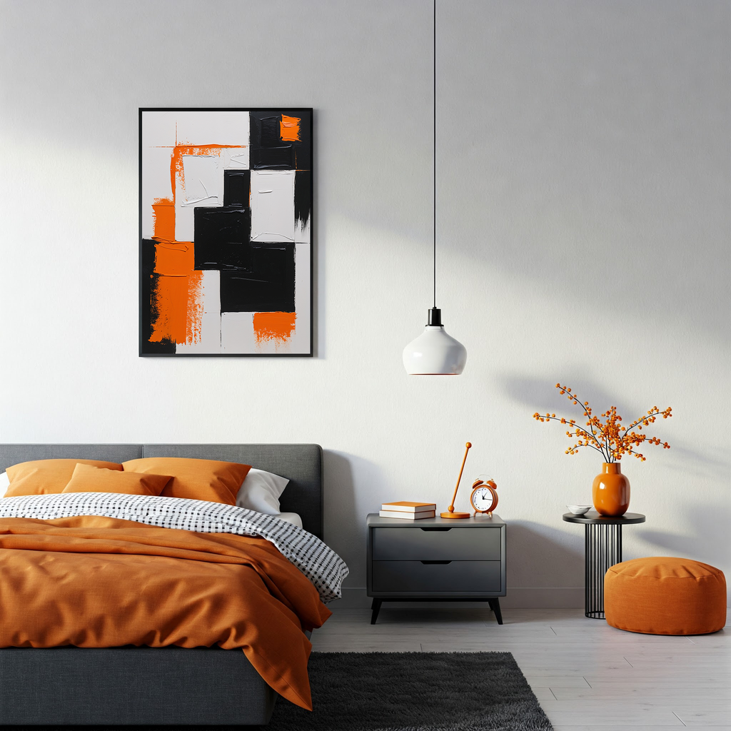 Abstract Gridlock Art Print | Digital Download