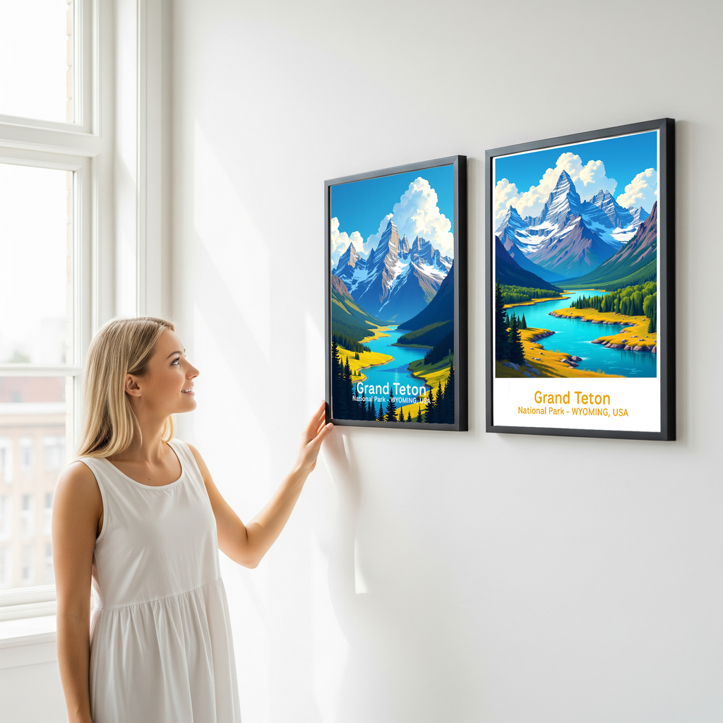 Grand Teton National Park Poster | Digital Download