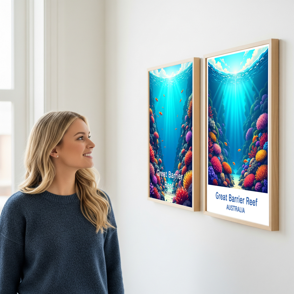 Great Barrier Reef Poster | Digital Download