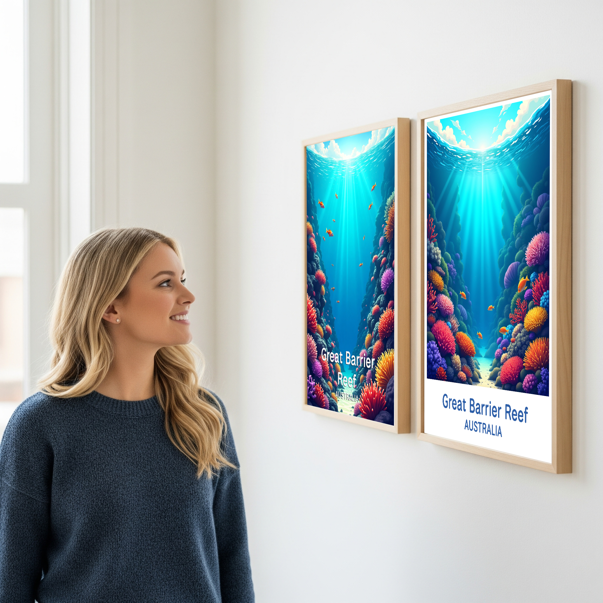 Great Barrier Reef Poster | Digital Download
