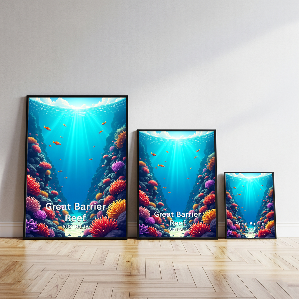 Great Barrier Reef Poster | Digital Download