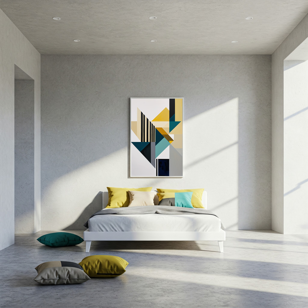 Abstract Geometric Art Print | Digital Download