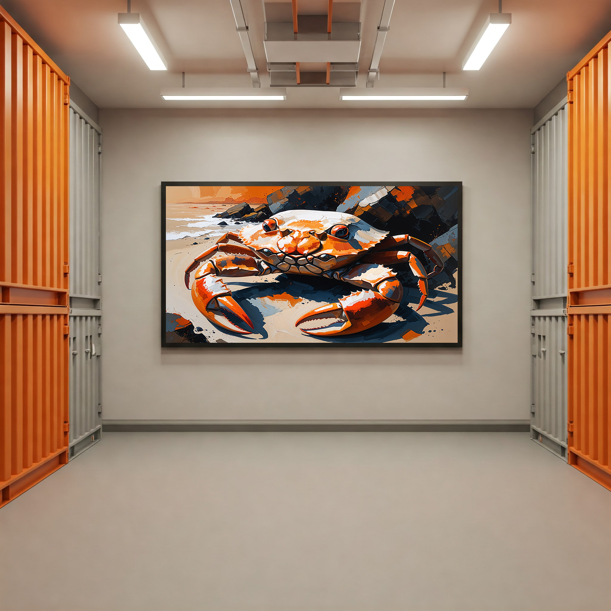 Abstract Crab Art Print | Digital Download