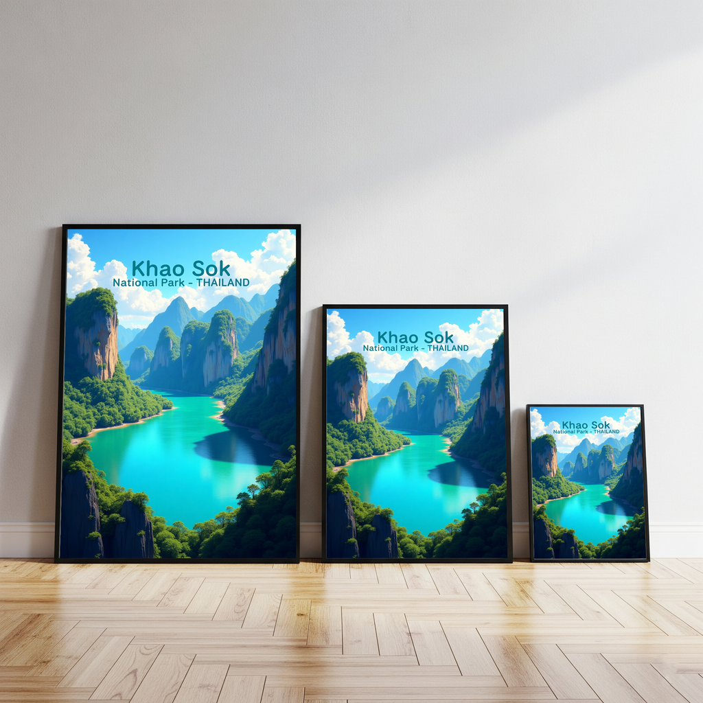Khao Sok National Park Poster | Digital Download