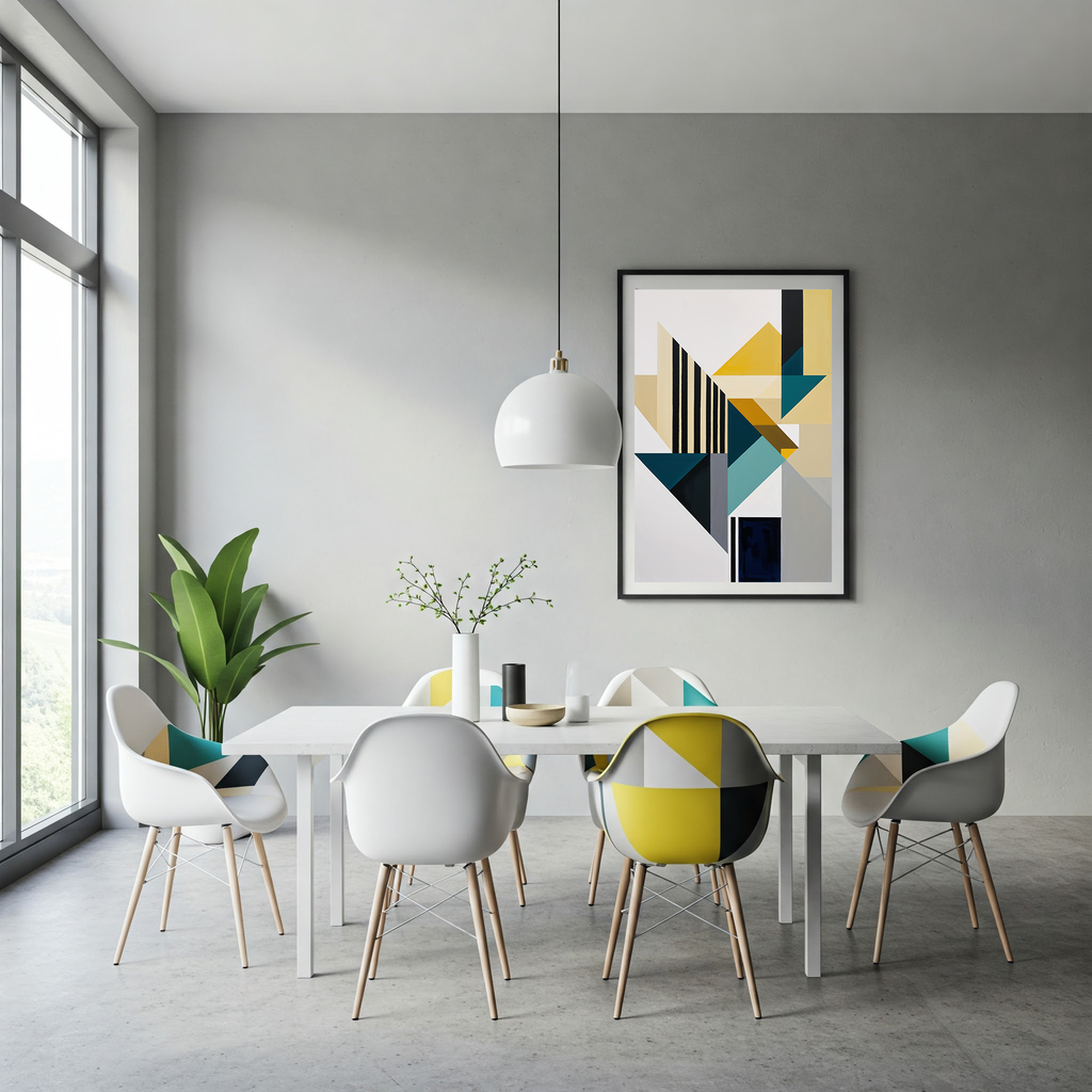 Abstract Geometric Art Print | Digital Download