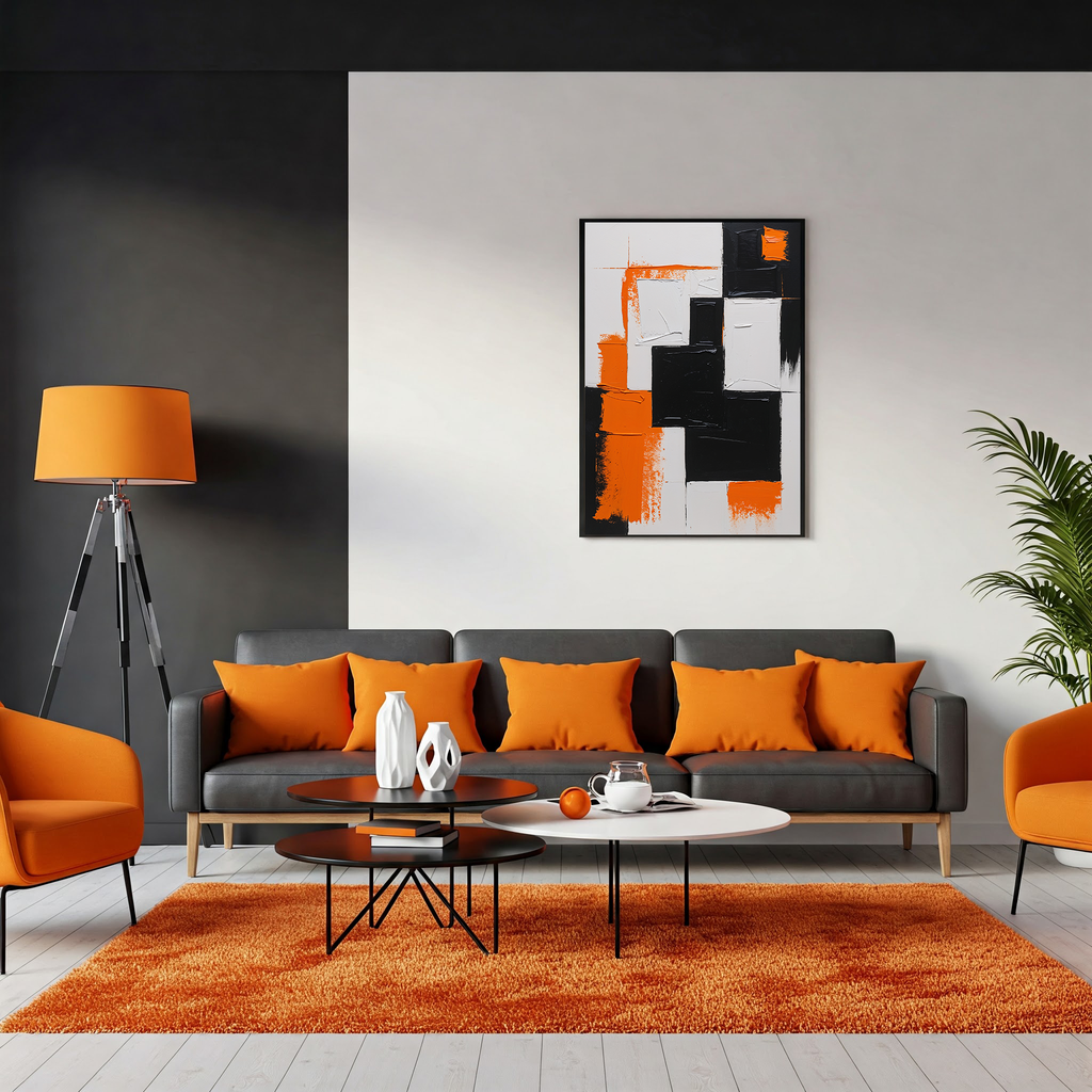 Abstract Gridlock Art Print | Digital Download