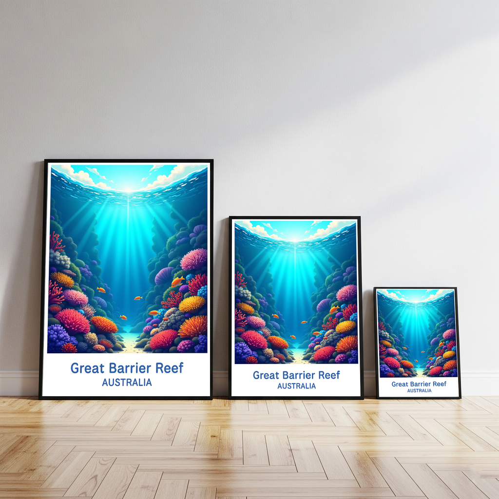 Great Barrier Reef Poster | Digital Download