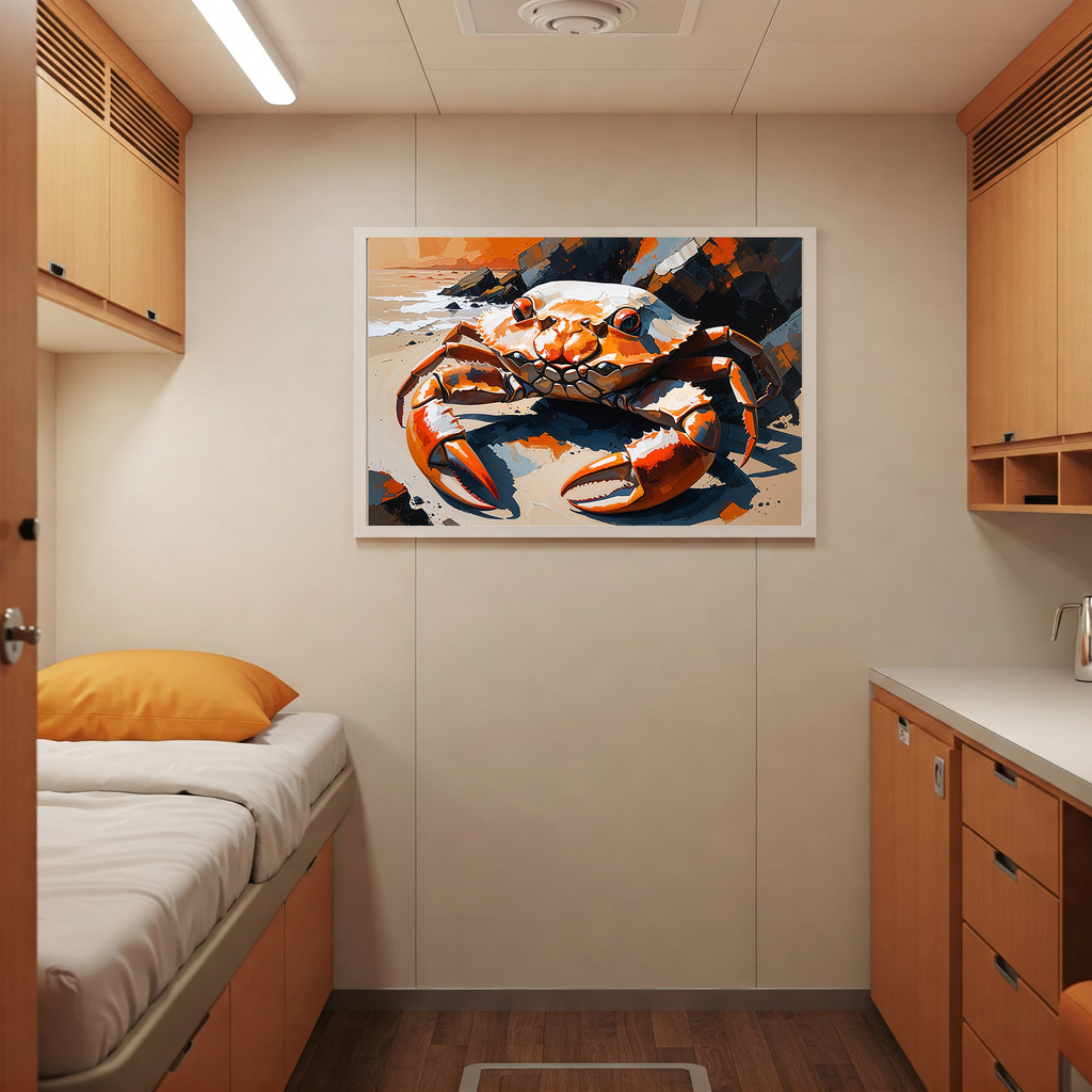 Abstract Crab Art Print | Digital Download