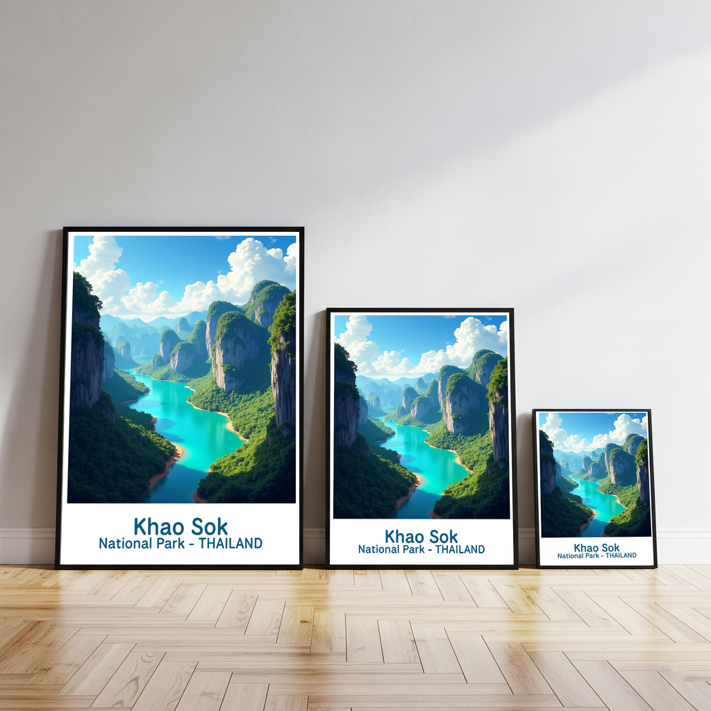 Khao Sok National Park Poster | Digital Download