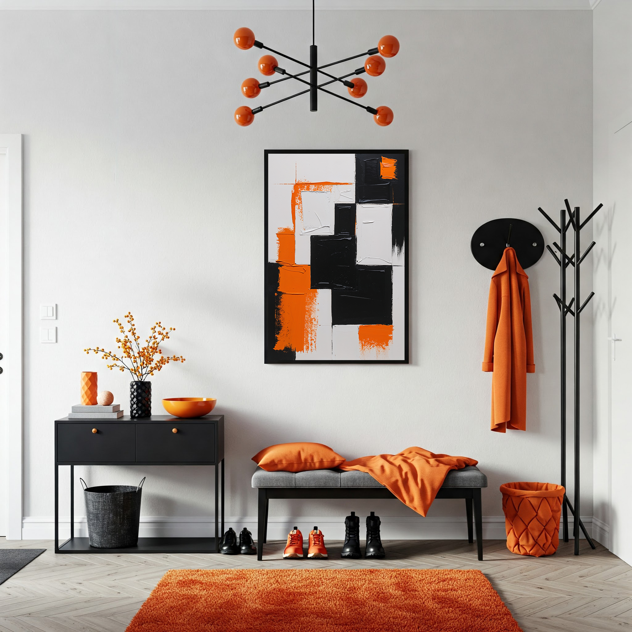 Abstract Gridlock Art Print | Digital Download