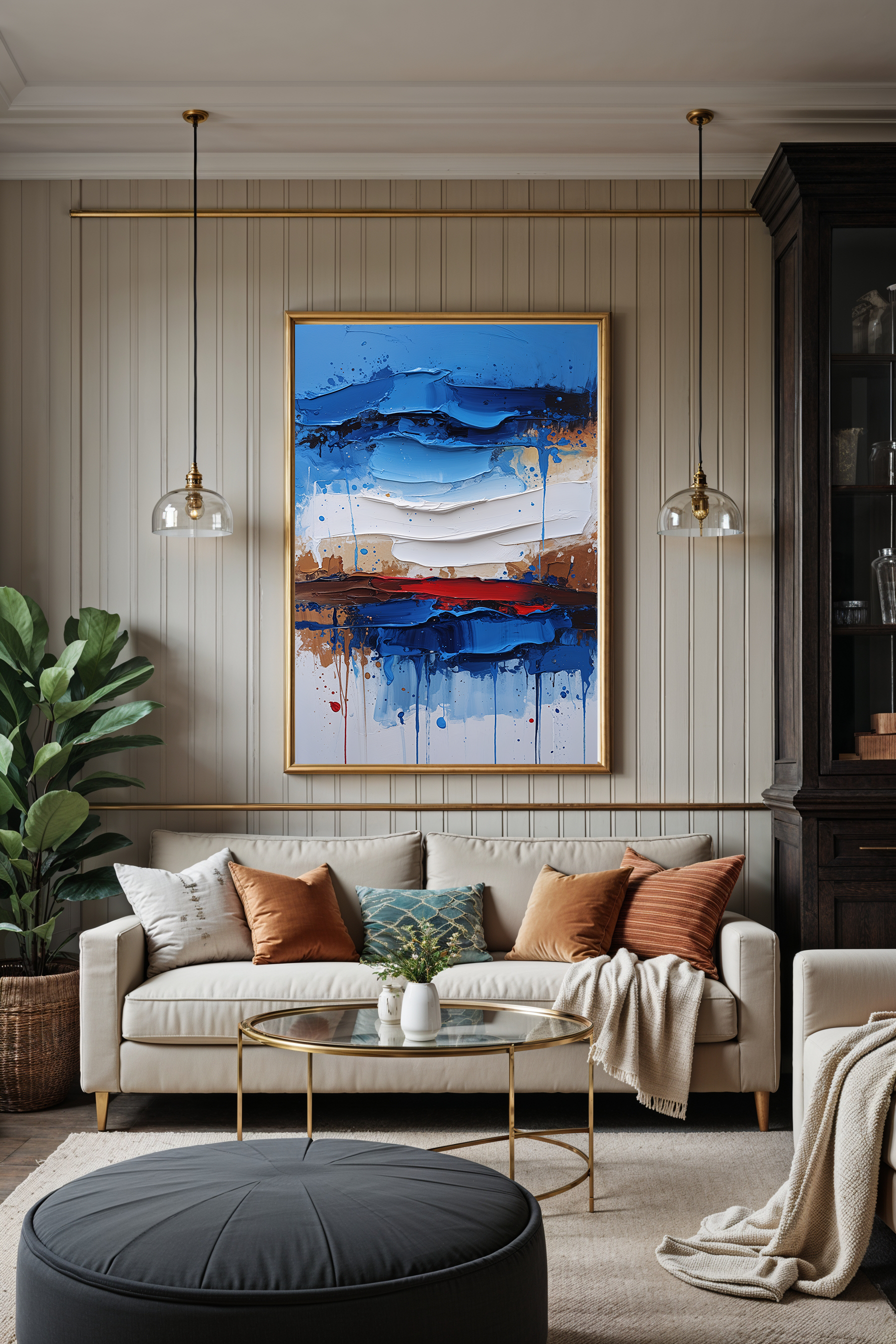 Abstract Layers Art Print | Digital Download