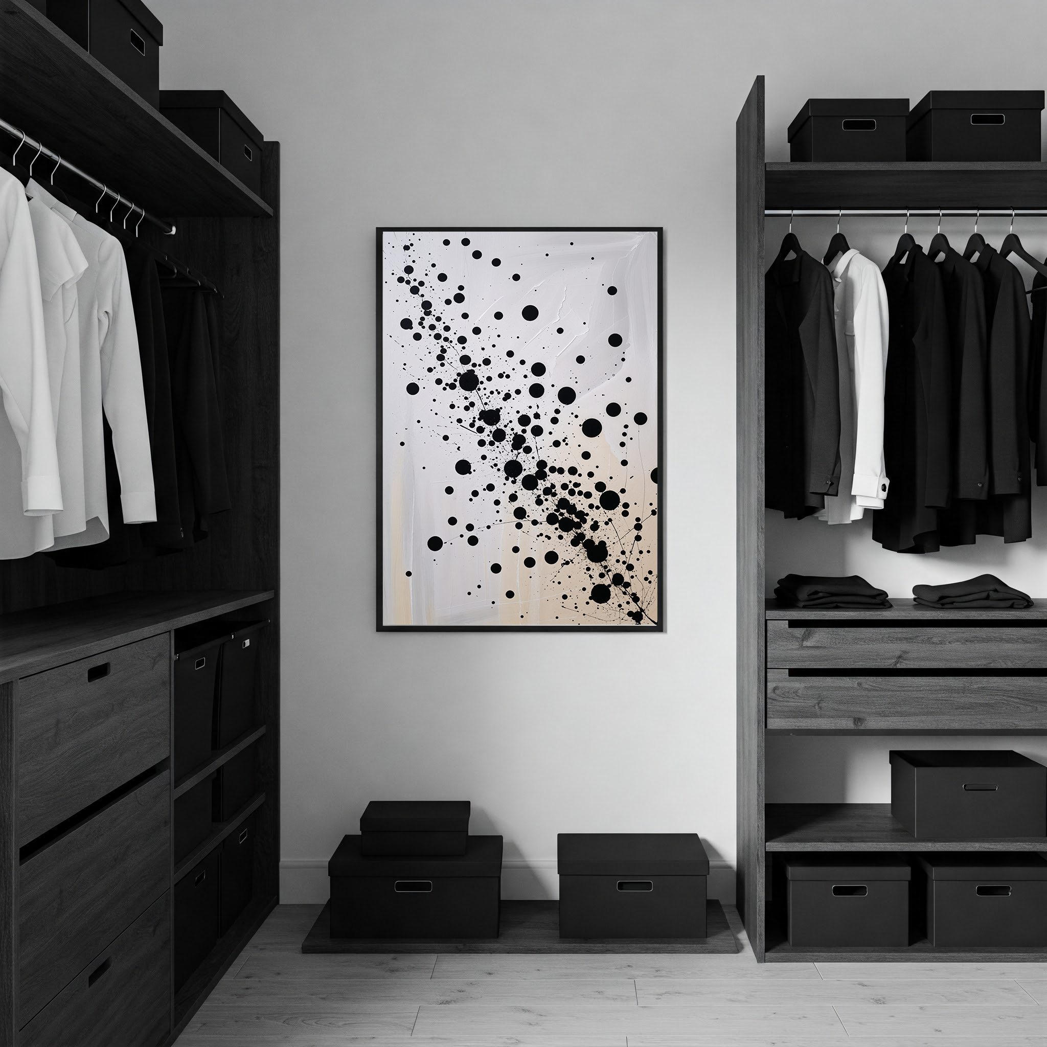 Abstract Ink Dispersion Art Print | Digital Download