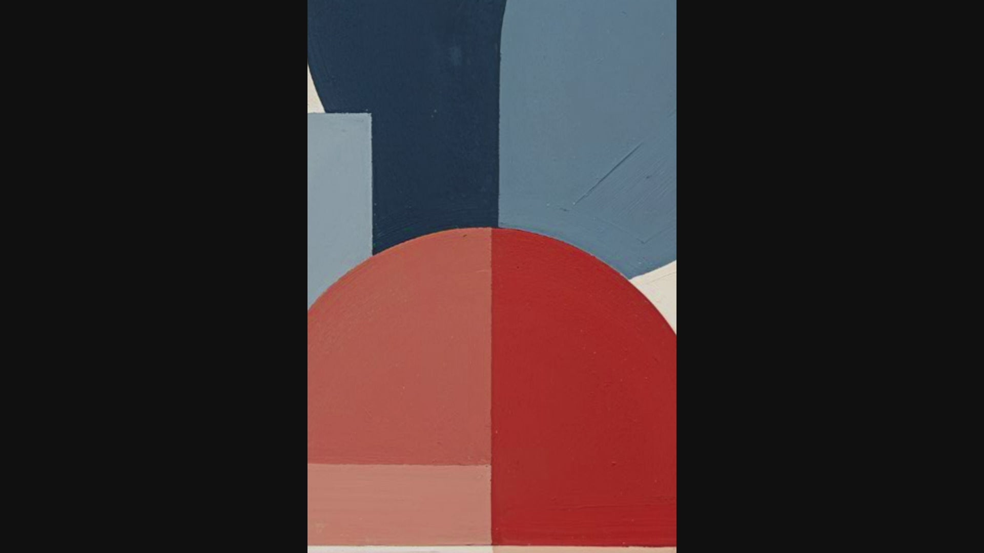Abstract Geometric Harmony Modern Art Print | Minimalist Decor